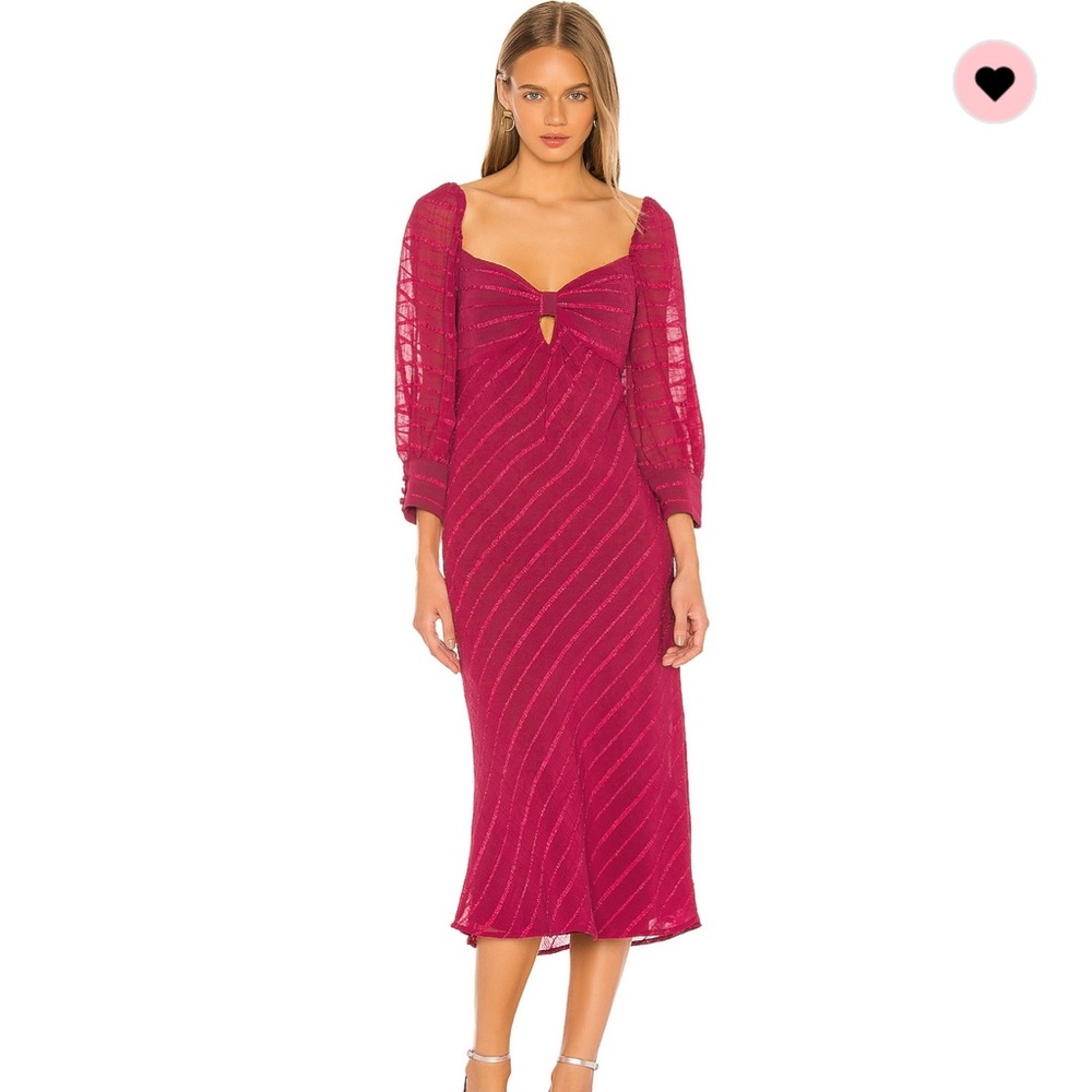 house of harlow midi dress